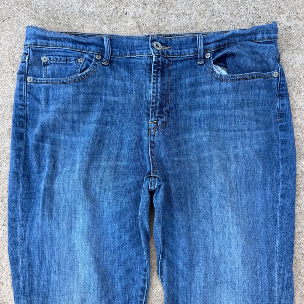 Lucky Brand Sweet N Low Bootcut Jeans Womens 16/33 Medium Wash Blue Low Rise - Picture 2 of 11